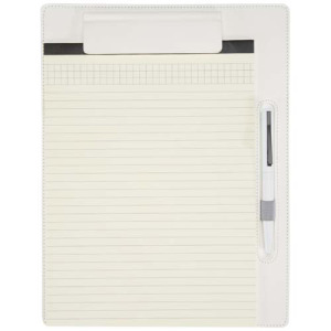 Clast podkładka A4 z zamknięciem magnetycznym i długopisem z certyfikatem RCS z recyklingu (czarny tusz)