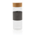Szklana butelka Impact 360 ml w pokrowcu neutralny, szary P436.780 (3) thumbnail