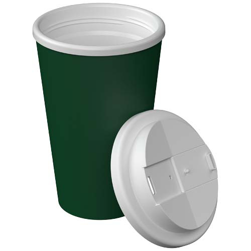 Kubek termiczny Americano® Infiniti o pojemności 350 ml z pokrywką zapobiegającą rozlewaniu się napoju Ciemnozielony 21090564 (3)
