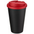 Kubek Americano® Eco z recyklingu o pojemności 350 ml z pokrywą odporną na zalanie Czerwony 21042521  thumbnail