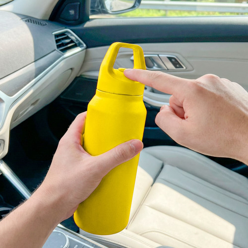 Butelka termiczna 530 ml  Air Gifts | Almaide żółty VA930-08 (3)
