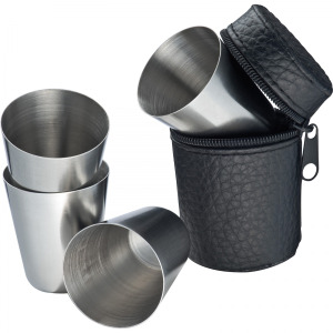 Zestaw 4 kieliszków 30 ml FILIPPO Czarny