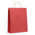 Duża papierowa torba czerwony MO6174-05  thumbnail