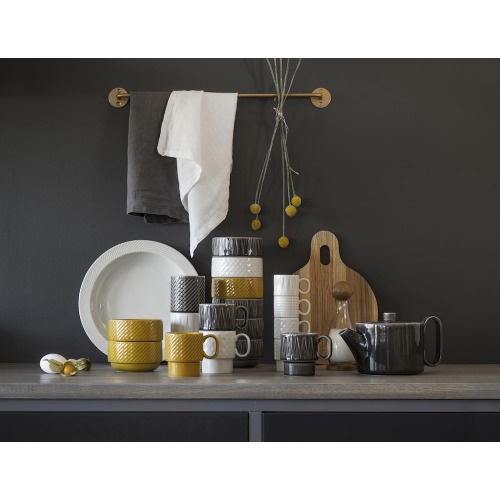 Miska COFFEE & MORE 12 cm, biały Biały 5017881- (17)