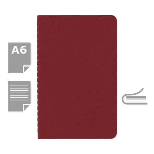 Zeszyt MOLESKINE Cahier Journal ok. A6 Czerwony VM023-05 
