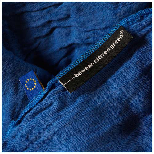 Citizen Green Scarfy chusta bawełniana o wymiarach 50 x 220 cm Niebieski 1PZ03352 (4)