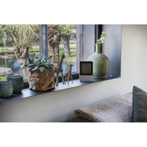 Stacja pogodowa z zewnętrznym czujnikiem Srebrny, czarny P279.201 (3)