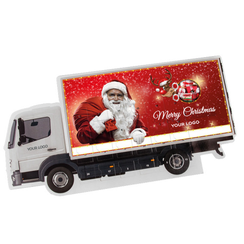 Kalendarz adwentowy w indywidualnym kształcie Wielokolorowy SU-0089 