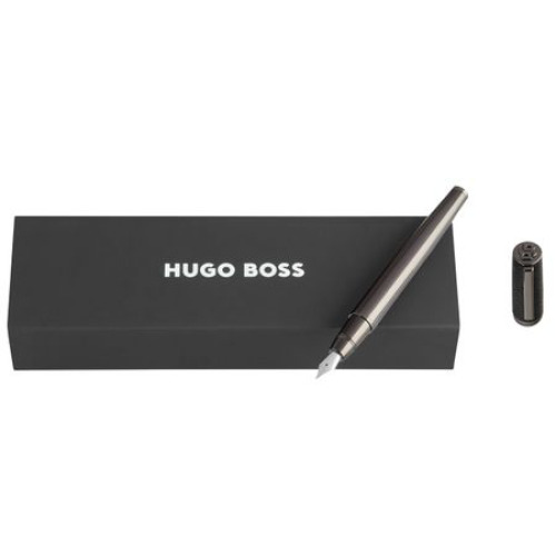 Pióro wieczne Double B Saffiano Black Czarny HSU5262A (6)