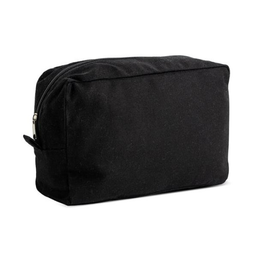 Bawełniana kosmetyczka 220g / Essencial Czarny IP19024311 (1)