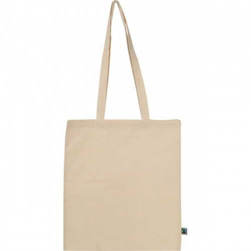 Torba bawełniana z długimi uszami 140g/m2 LETIZIA Beżowy 6452113 (1)