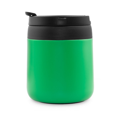 Kubek termiczny 400 ml z rączką | Wyatt Zielony V4838-06 (4)