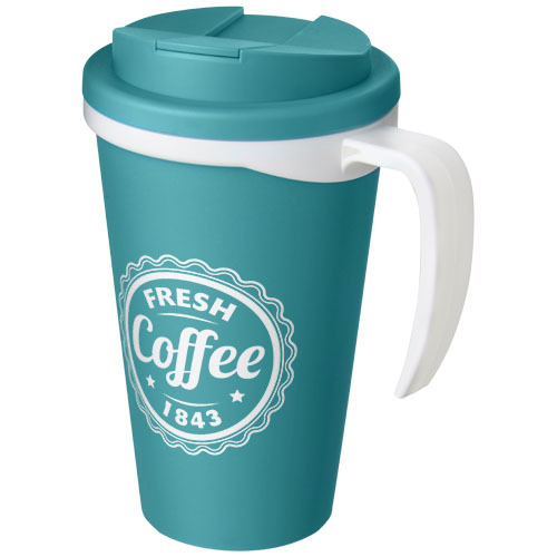 Americano® Grande 350 ml mug with spill-proof lid Morski 21042112 (1)