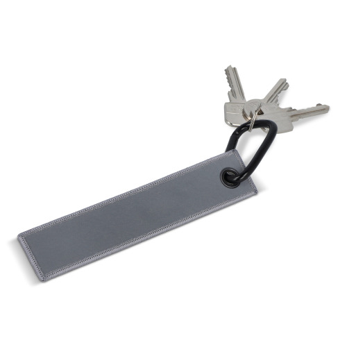 Odblaskowa zawieszka bagażowa 20 x 145mm Szary LT99646-N0061 (2)