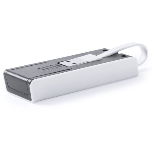 Hub USB 2.0, stojak na telefon biały V3837-02 (3)