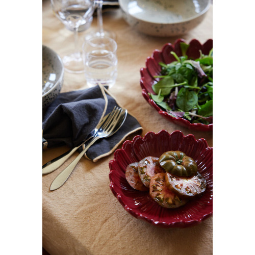 Talerz DAGNY mały, bordowy Bordowy 5018504- (4)