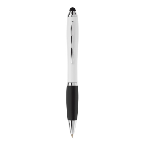 Długopis biały Hawaï stylus Biały / czarny LT80433-N0102 (3)