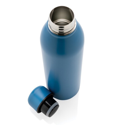 Próżniowa butelka sportowa 500 ml, stal nierdzewna z recyklingu blue P433.045 (2)