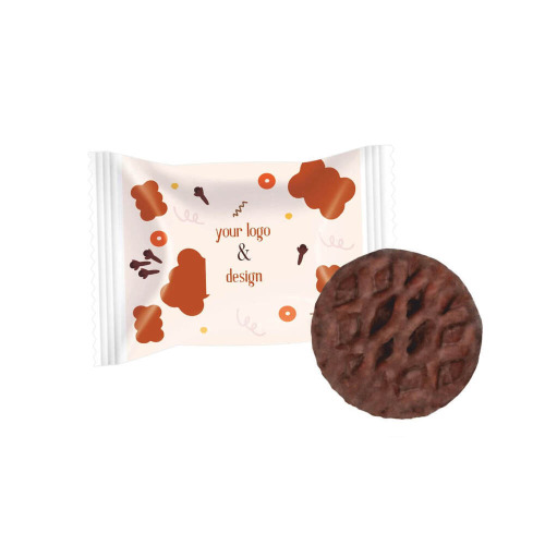 Toruńskie pierniki - piernik z logo w czekoladzie premium Wielokolorwy S0493 