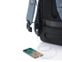 Bobby Hero Small plecak na laptopa do 13,3" i tablet 12,9", chroniący przed kieszonkowcami, wykonany z RPET niebieski V0996-11 (6) thumbnail
