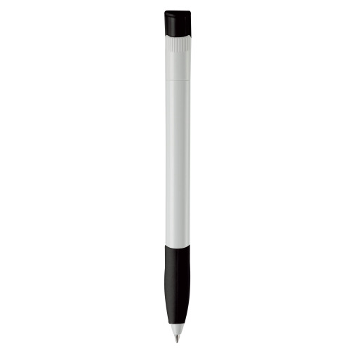 Długopis Apollo (kolor nietransparentny) Biały / czarny LT87100-N0102 (3)
