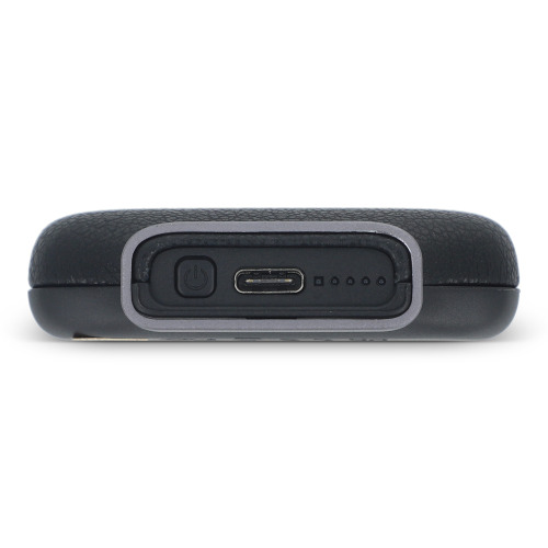 4026 - Bezprzewodowy powerbank Xoopar Ine Oda kompatybilny z MagSafe 5000 mAh Czarny LT41416-N0002 (8)