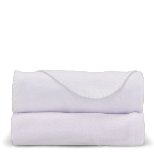 Koc polarowy OEKO-TEX® sublimacja 120 x 150 cm 190 g/m² Biały LT90101-N0001 