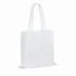Torba z bawełny z recyklingu z dnem 140g/m² 38x10x42cm Biały LT95242-N0001  thumbnail