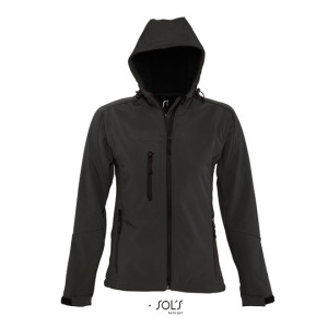 Kurtka Damska Softshell Wodoodporna Oddychająca