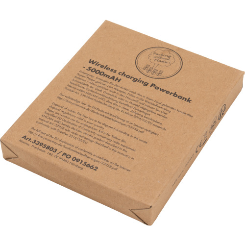 Power bank 5000 mAh z ładowarką indukcyjną Magsafe DONETSK Czarny 395803 (13)