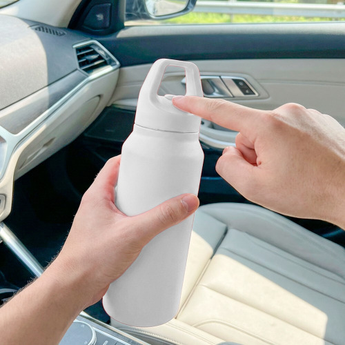 Butelka sportowa 530 ml  Air Gifts | Almaide Biały VA930-02 (3)