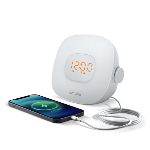ML-198 | Muse wake up light Radio FM Biały LT55009-N0001 (1)