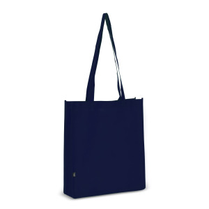 R-PET Torba transportowa z włókniny 38 x 9 x 42 cm 75 g/m² Ciemnoniebieski