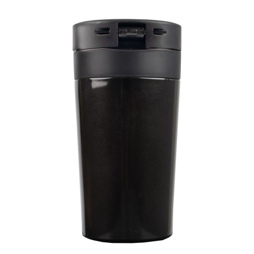 Kubek termiczny 300 ml, posiada sitko zatrzymujące fusy | Laura Czarny V0552-03 