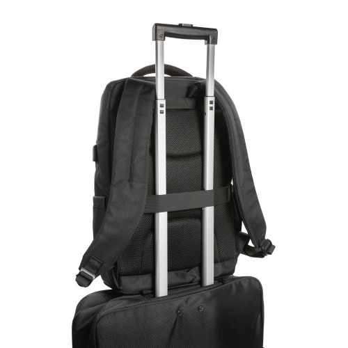 Plecak na laptopa Swiss Peak 15,6", ochrona RFID Czarny P762.881 (6)