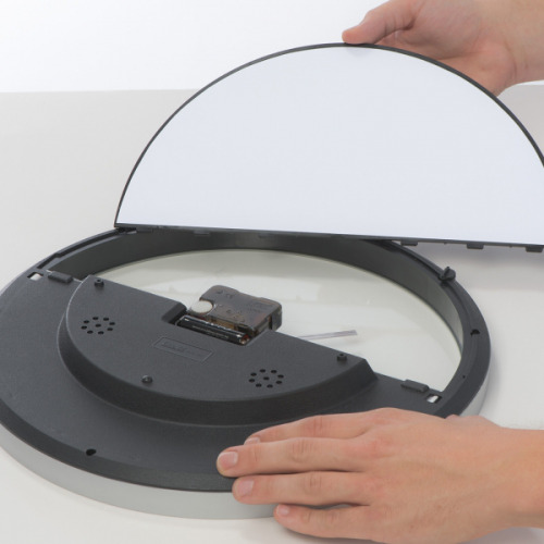 Zegar ścienny CrisMa ERICH Szary 4344907 (8)