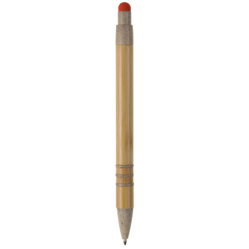 Długopis bambusowo-słomkowy Stylus Beżowy / pomarańczowy LT87282-N5526 (1)