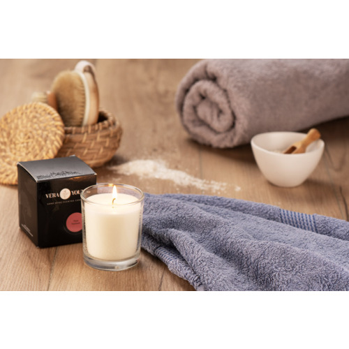 Świeca sojowa 170g - Lemongrass & Ginger - VERA YOUNG Przezroczysty 12101-19 (14)