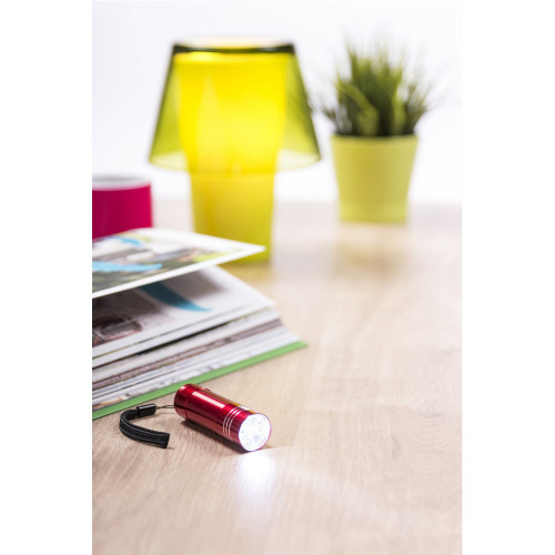 Latarka 9 LED Czerwony V8768-05 (1)