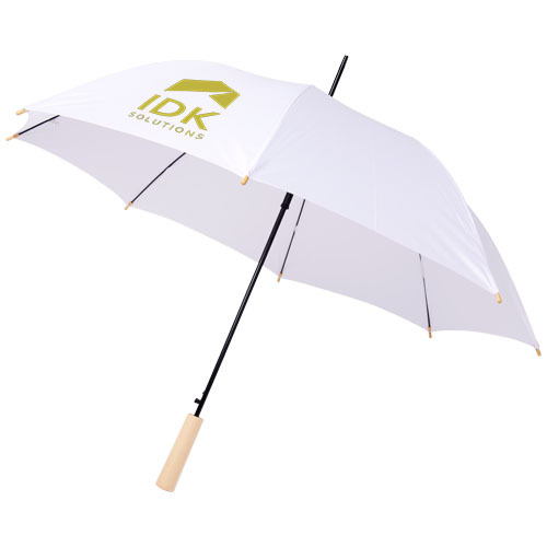 Parasol automatyczny Alina 23” wykonany z plastiku PET z recyklingu Biały 10940002 (1)