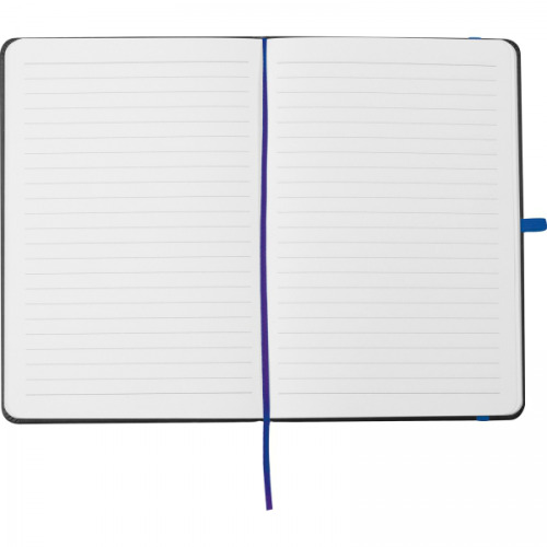 Notatnik A5 w linie SILKE Niebieski 2386704 (6)