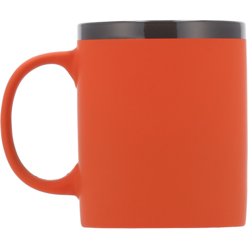 Kubek ceramiczny soft touch 300 ml RONALD Pomarańczowy 8549710 (2)