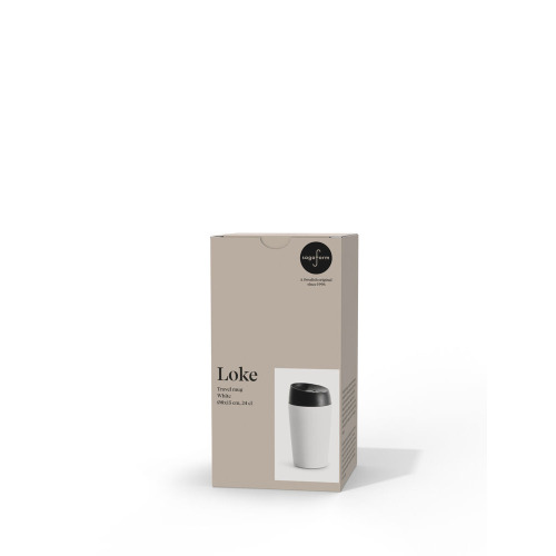 Kubek LOKE 240 ml, biały Biały 5018207- (6)