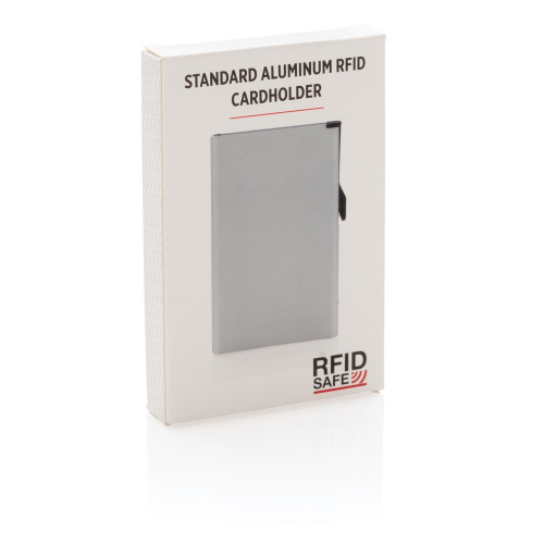 Etui na karty kredytowe, ochrona RFID Srebrny P820.042 (8)