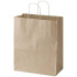Kraft torba papierowa 80–90 g/m2 ze skręcanymi uchwytami — 32 x 17 x 39 cm Kraftowy brąz 1PQ01006 (2) thumbnail