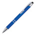 Długopis plastikowy touch pen z podświetlanym logo WORLD niebieski 089204 (1) thumbnail
