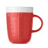 Kubek ceramiczny 310 ml czerwony MO6321-05 (3) thumbnail