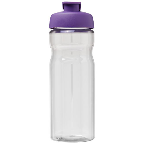 Bidon H2O Active® Base Tritan™ o pojemności 650 ml z klapką Przezroczysty bezbarwny 21043616 (2)