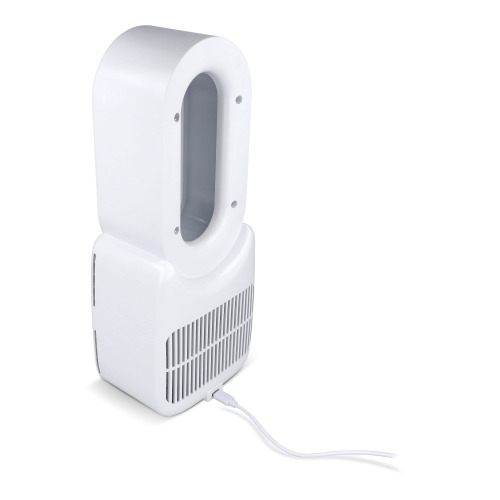 Wentylator bezłopatkowy inSideOut Brislux z oświetleniem LED Biały LT57314-N0001 (5)