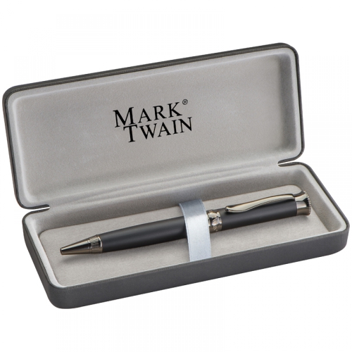 Długopis metalowy Mark Twain Czarny 1061203 (1)